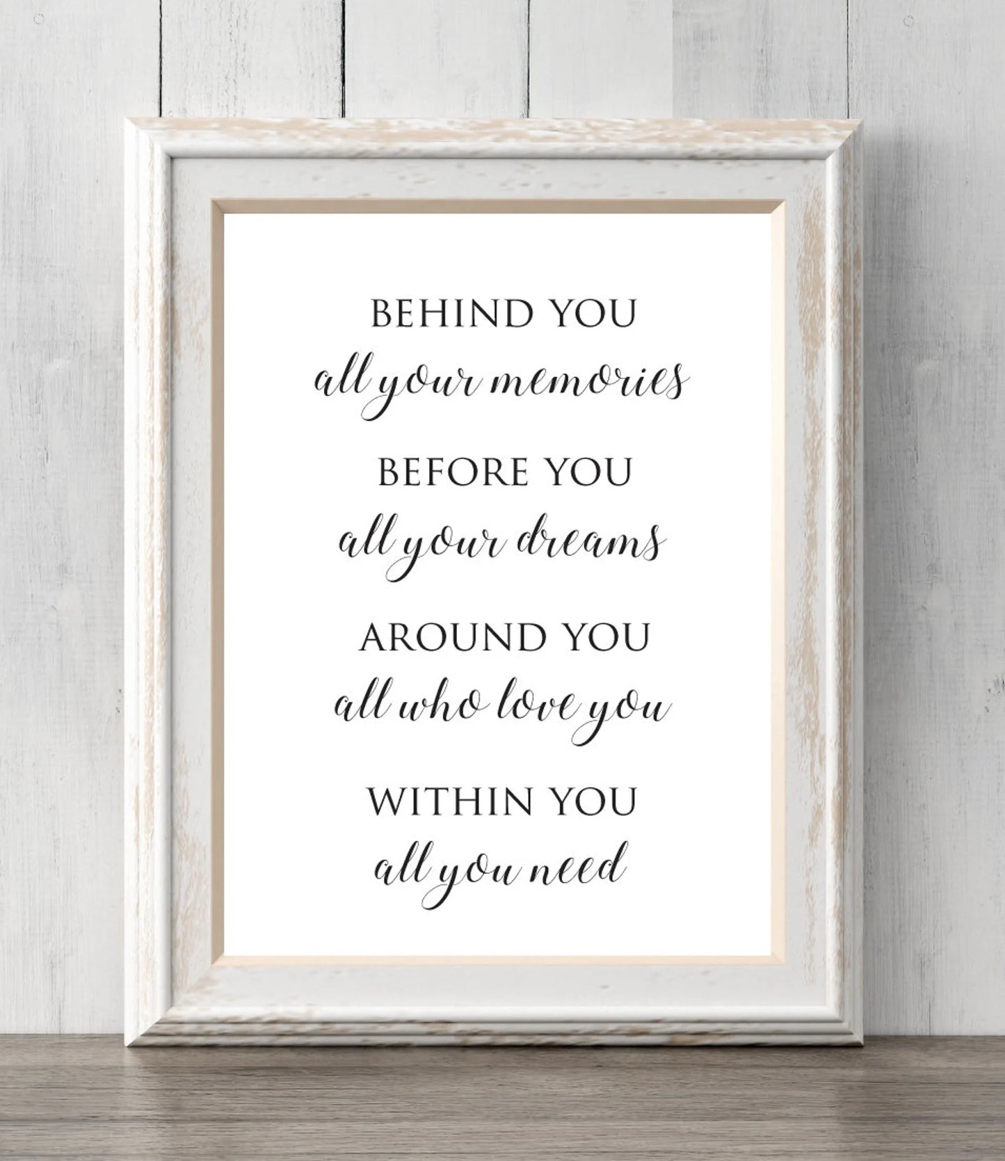 Graduation Gift 2022 Print. Personalized. Behind you all your memories. Before you all your dreams. Custom Colors and Text. BUY 2 GET 1 FREE