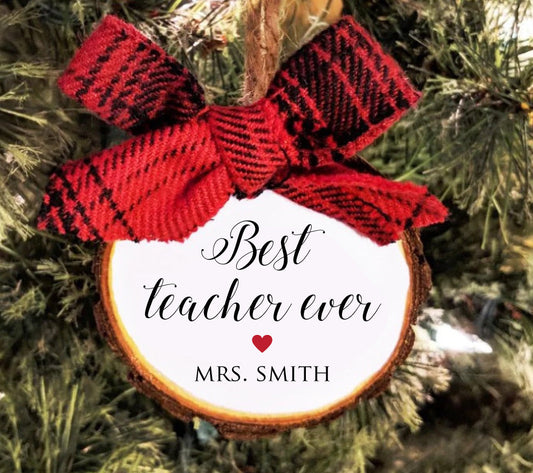 Teacher Christmas Ornament