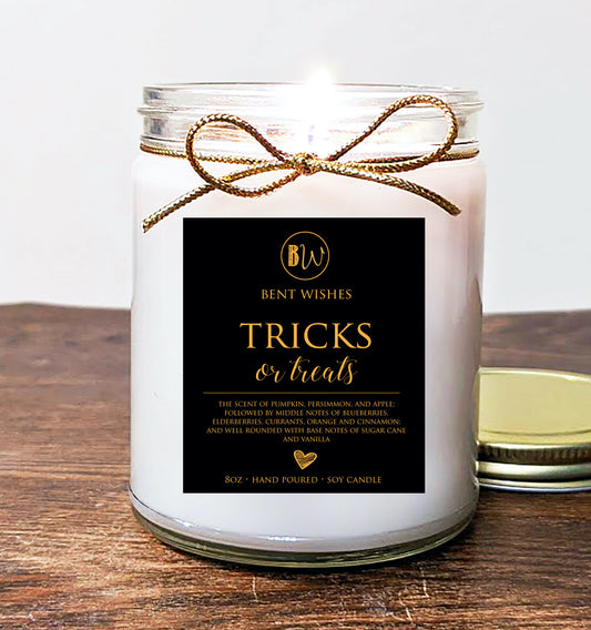 Halloween Scented Candles. Choose Scents.