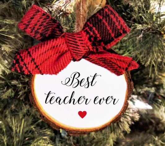 Teacher Christmas Ornament