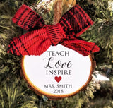 Christmas Ornament for Teacher