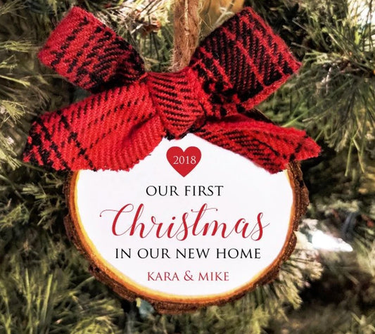New Home Christmas Ornament
