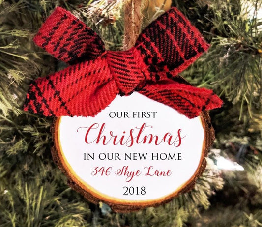 New Home Christmas Ornament
