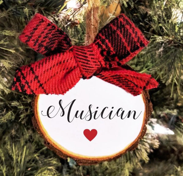 Musician Christmas Ornament