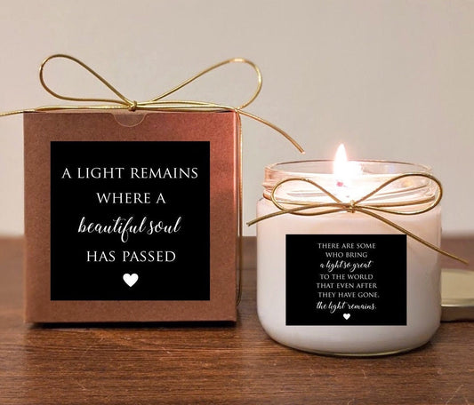 Memorial Gift Candle 12oz
