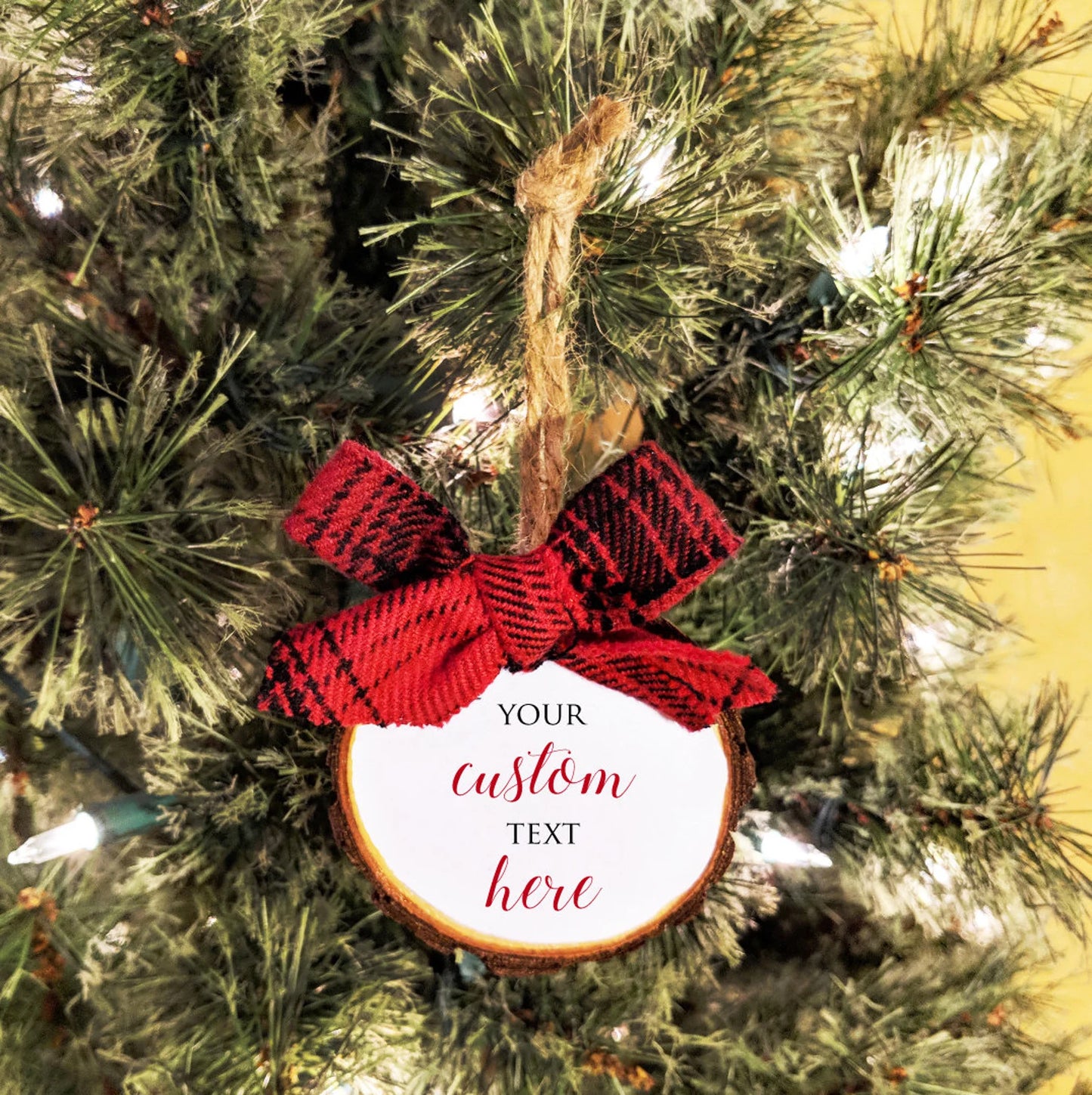 You Me and the Cats Christmas Ornament