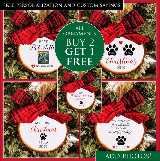 Custom Christmas Ornament. Personalize With Any Text.