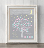 Gender reveal guest book print. 8x10. Twinkle Twinkle. Can personalize text and colors. Print for your guests to sign or guess the gender. Prints BUY 2 GET 1 FREE!